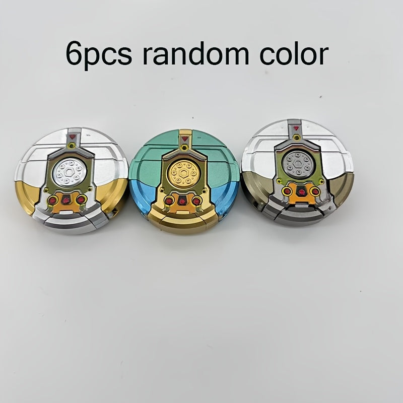 A Set of 3/6 Transforming Finger Toys, Perfect As Gift Bags for Birthdays And Parties. These Fun Sensory Creative Toys, Like Finger Spinners, Are Great Gifts for Classrooms And Birthdays. Affordable Toys Suitable for Boys And