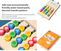Wooden Logic &amp; Color Matching Board (Brain Toys Collection)