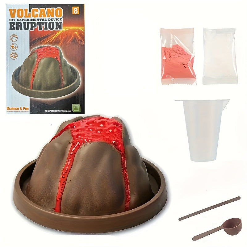 [Volcanic Explosion DIY Set] DIY Science Experiment Set Volcanic Explosion Ejection | Making Science And Education Model Learning Toys Volcano Model | Halloween Christmas Gift, Best for Christmas