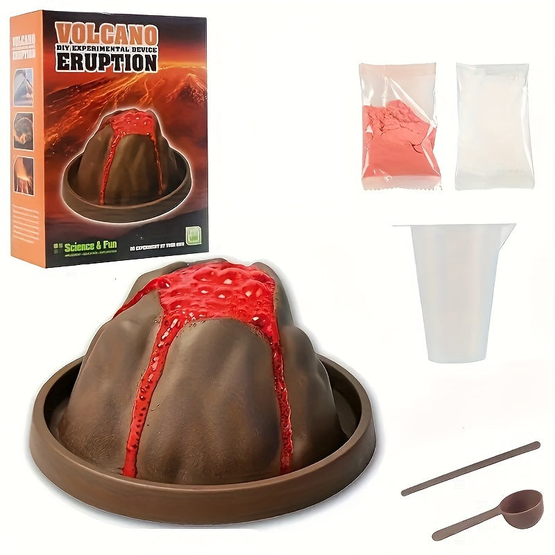 [Volcanic Explosion DIY Set] DIY Science Experiment Set Volcanic Explosion Ejection | Making Science And Education Model Learning Toys Volcano Model | Halloween Christmas Gift, Best for Christmas