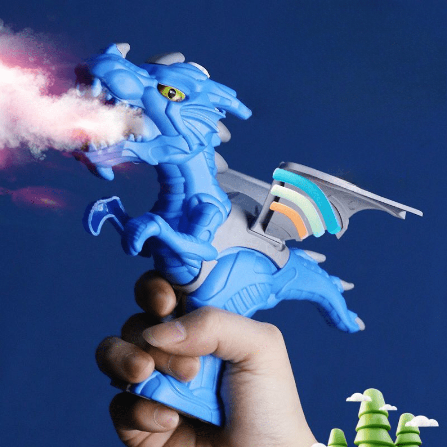 Children's electric handheld dinosaur spray Tyrannosaurus Rex Triceratops mechanical electric dinosaur novel funny toys, Christmas and Halloween gifts for children