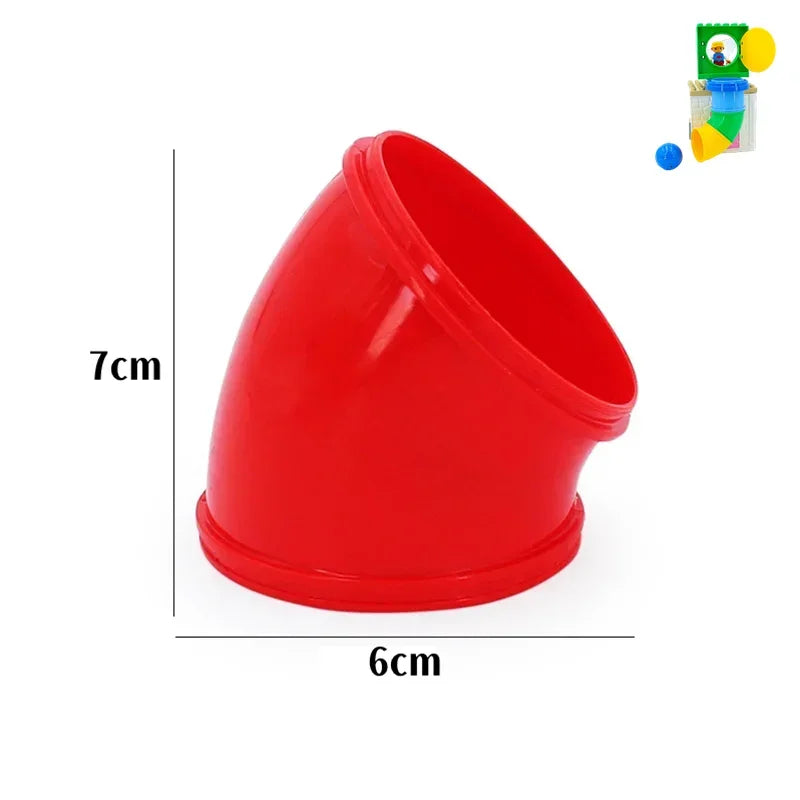 Big Building Blocks Slide Stair Swing Seesaw Ferris Wheel Series Compatible Duploe Large Brick Children Educational Toy Kid Gift