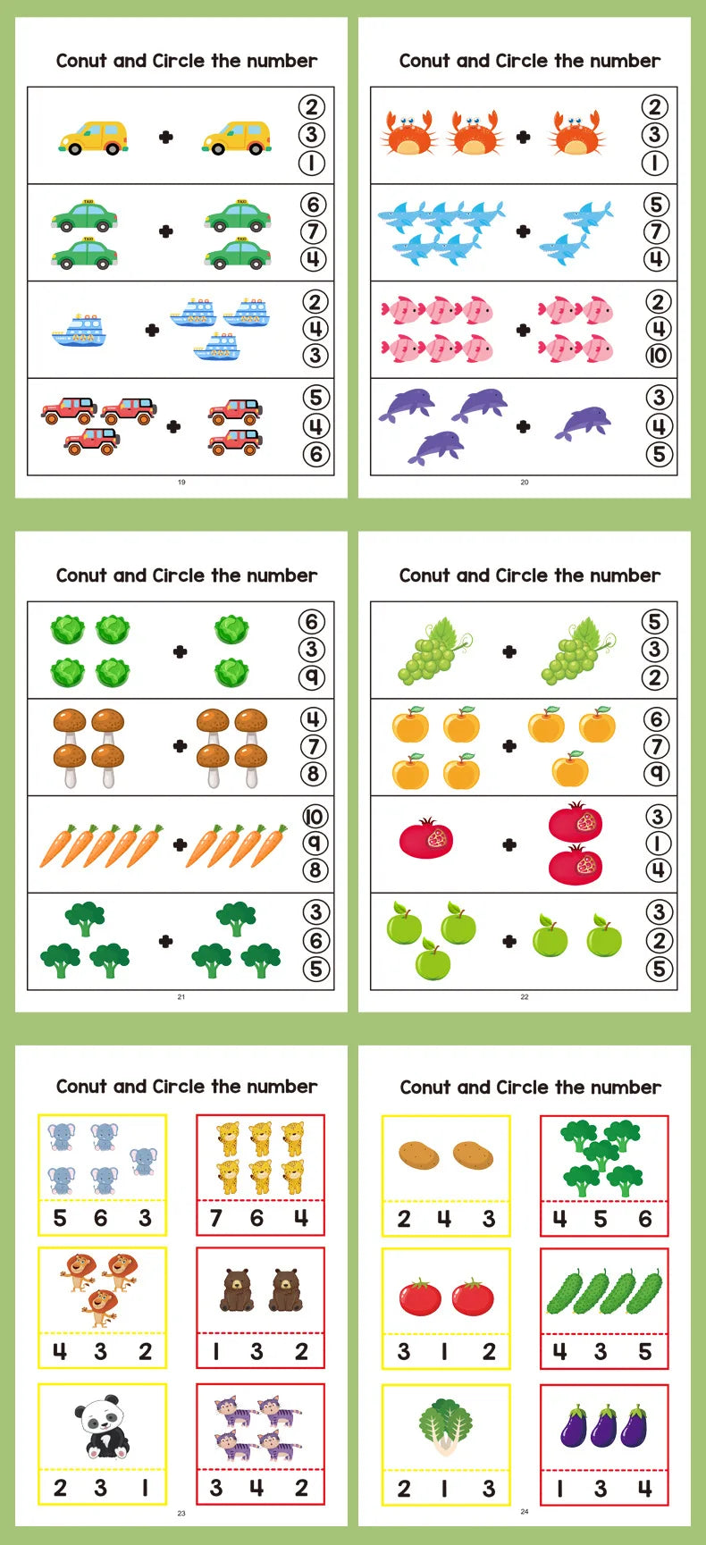 Interactive Preschool Math Workbook: Includes Number Tracing, Addition and Subtraction Practice Pages - Early Education Activities and Counting Exercises Specifically Designed for Children Aged 3 and Above, Suitable for Presc