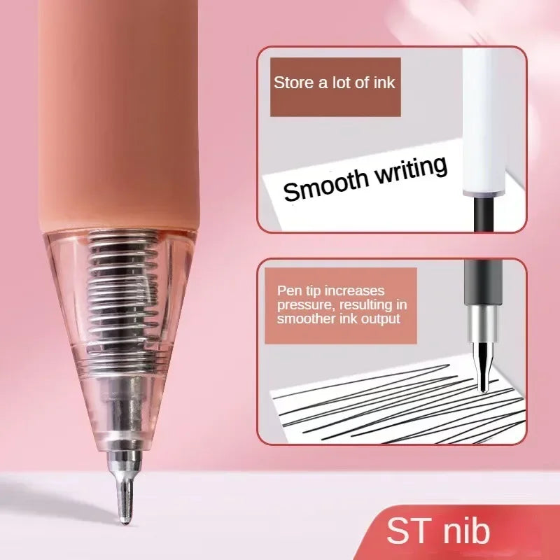 Creative 3D Fruit Scent Colored Gel Pens 0.5mm Smooth Writing School Student Art Drawing Pen for Diary Scrapbooking Stationery