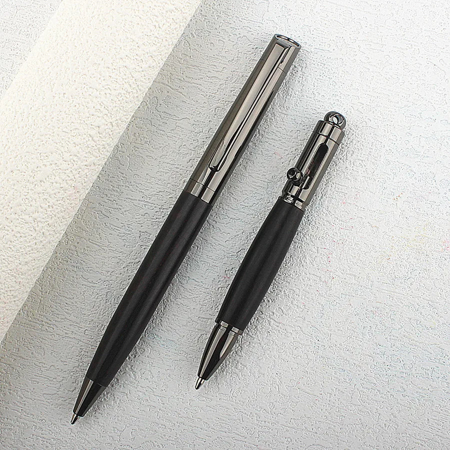 Luxury Heavy Feel Metal Ballpoint Pens School Business Office Signature Roller Pen Writing Student Stationery Supplies