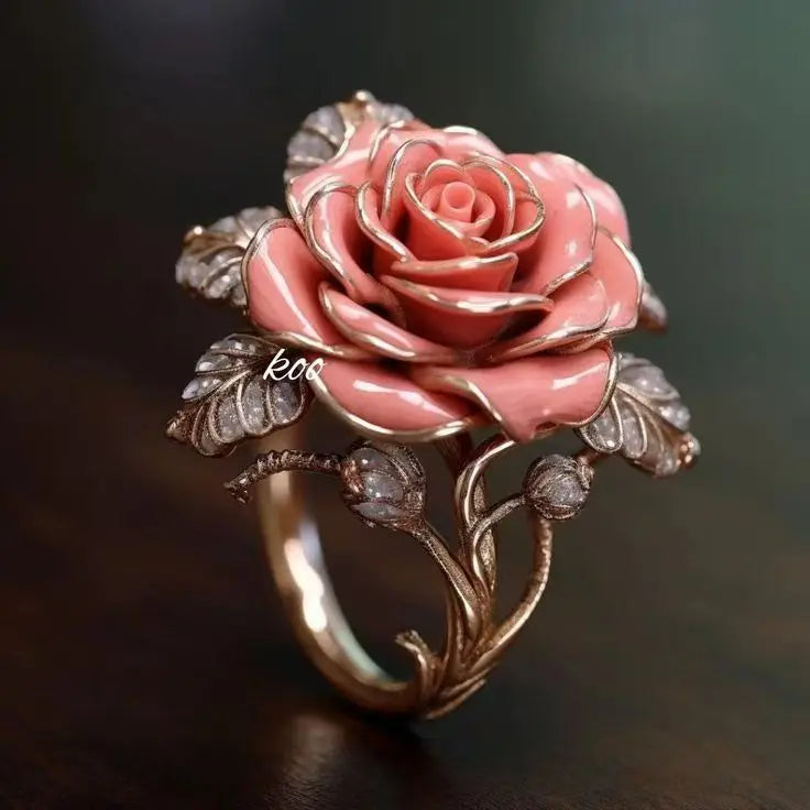 Lumea - 
New jewelry, exquisite decoration, fashionable butterfly pattern women's ring