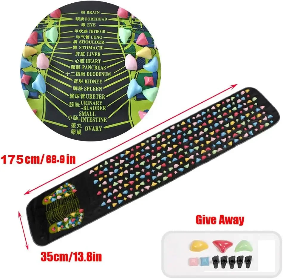 StepVibe - 
Acupressure Pad Foot Reflexology Massage Pad Health Care Walking Foot Pressure Pad Reflexology Massage Pad Foot Massager
