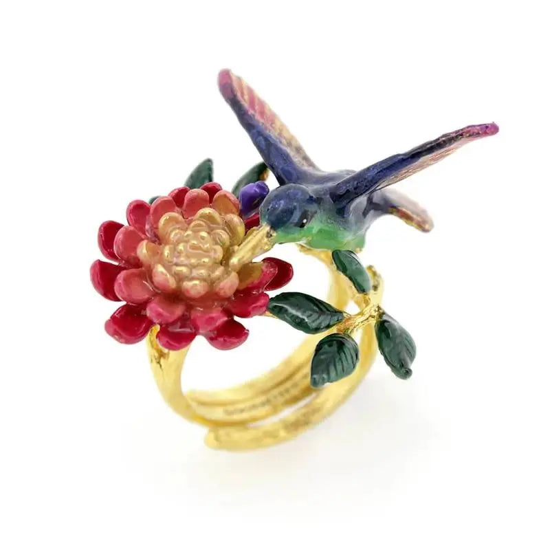 Lumea - 
New jewelry, exquisite decoration, fashionable butterfly pattern women's ring