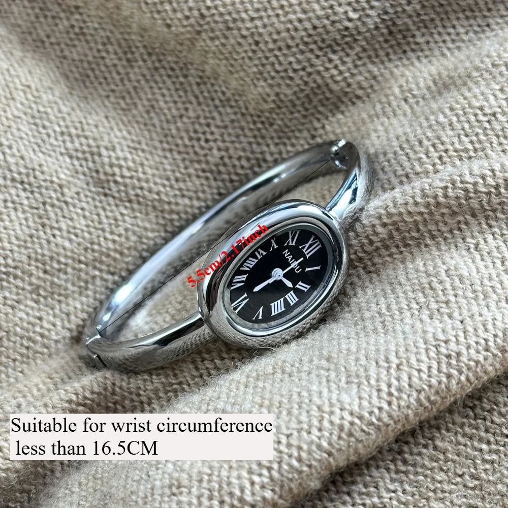 ARVA - 
Famous Brand Bracelet Watch Stainless Steel Strap Gold Watch Fashion Small Dial Ladies Girl Gift Wristwatches Relojes Para Mujer