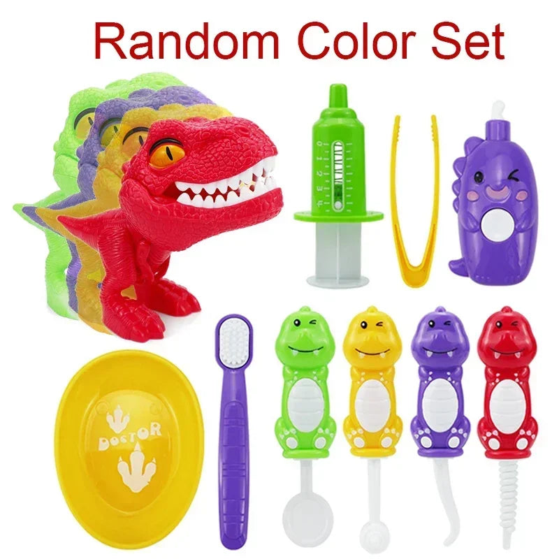 1/10pcs Montessori Educational Toys for Children Early Learning Doctors Role Play Kids Intelligence Brushing Tooth Teaching Aids