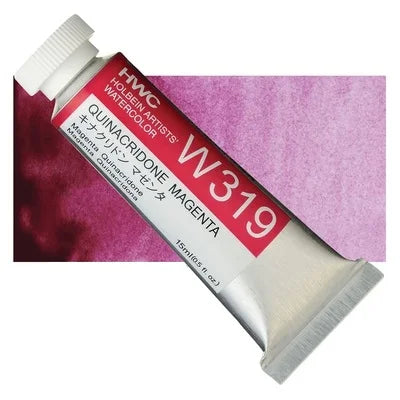 Japan Holbein Series 3 Artists' Transparent Watercolor Paint 15ml/0.5oz Tubes Art Watercolour Professional Drawing Supplies