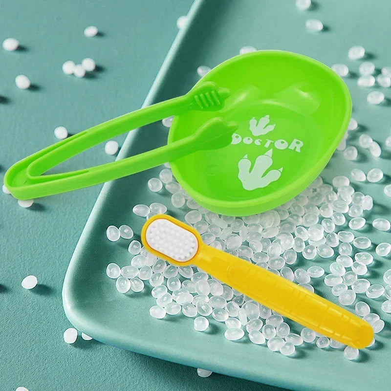 1/10pcs Montessori Educational Toys for Children Early Learning Doctors Role Play Kids Intelligence Brushing Tooth Teaching Aids