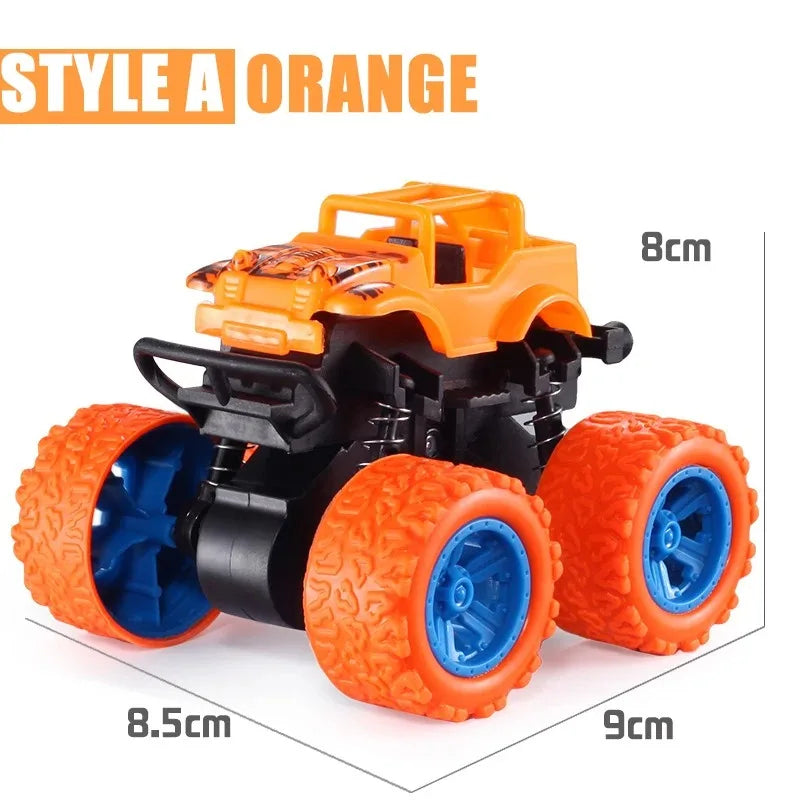 Hot Toys Car Monster Truck Four-wheel Drive Vehicle Stunt Dump Car Inertia Car Toy Dinosaur Pull Back Children Toy Boy Girl Gift