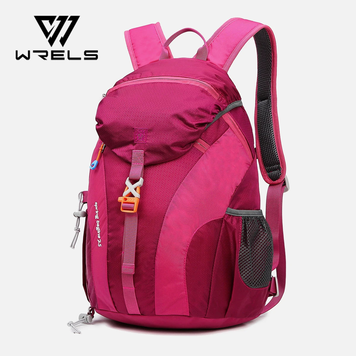 WRELS - Outdoor Mountaineering Backpack Large Capacity Sports Backpack Waterproof Folding Schoolbag Ultra-light Cycling Traveling