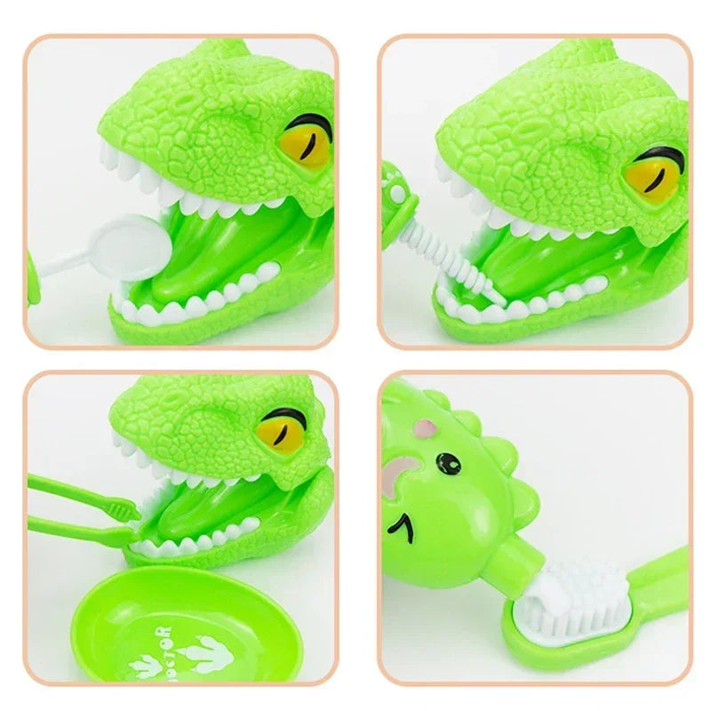 1/10pcs Montessori Educational Toys for Children Early Learning Doctors Role Play Kids Intelligence Brushing Tooth Teaching Aids