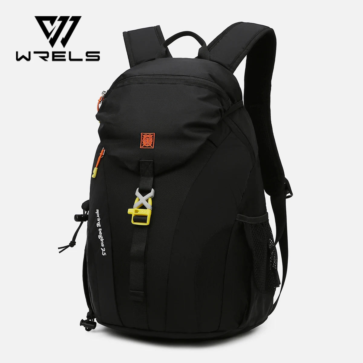 WRELS - Outdoor Mountaineering Backpack Large Capacity Sports Backpack Waterproof Folding Schoolbag Ultra-light Cycling Traveling