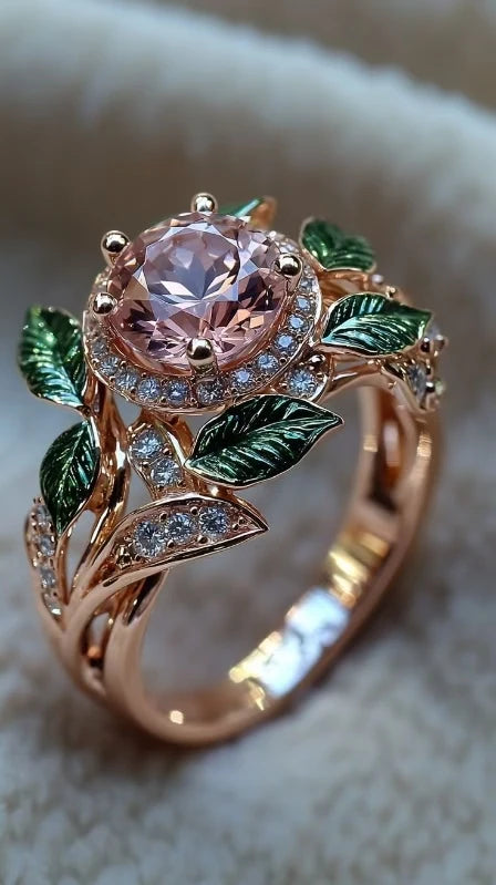 Lumea - 
New jewelry, exquisite decoration, fashionable butterfly pattern women's ring