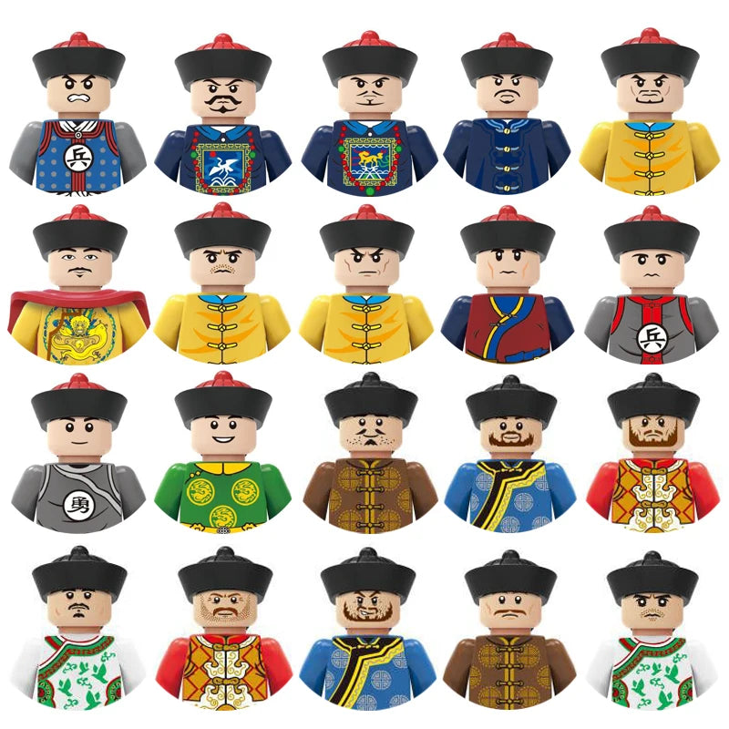 Building block toys, mini figures, character action figures, city people, building block accessory sets, children's gifts