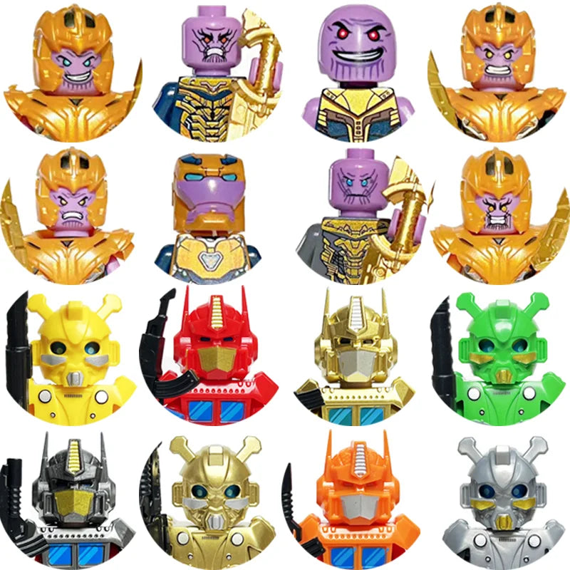 Building block toys, mini figures, character action figures, city people, building block accessory sets, children's gifts