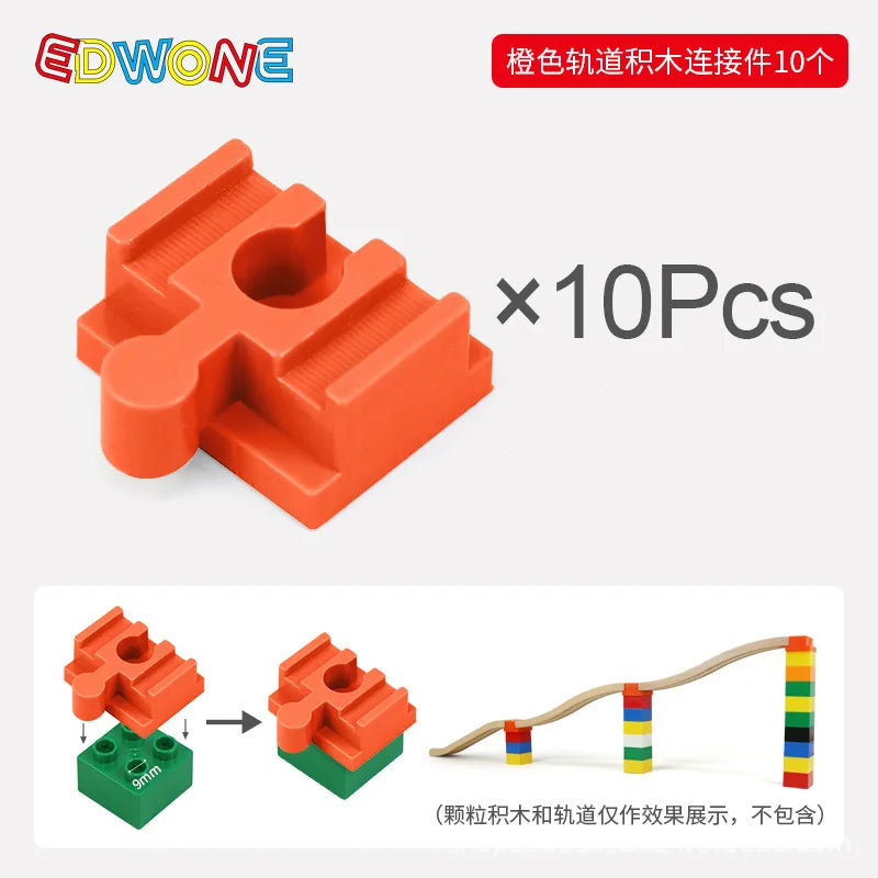 Wooden Train Rail Kinds Of Wooden Train Track Connector Adapter Fit for All Brands Wood Tracks Educational Toys For Kids Gift