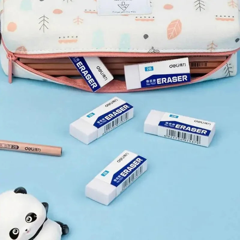 1pc/2pcs white eraser HB/2b/4b student exam stationery learning supplies mini portable office drawing eraser