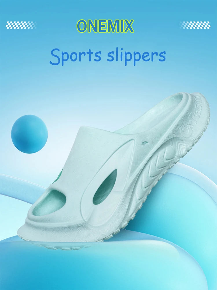 ONEMIX -  Indoor Sandals Slipper Casual Outdoor Non-slip Beach Wadding Adult Male Fashion Home High Quality Women Flip Flops