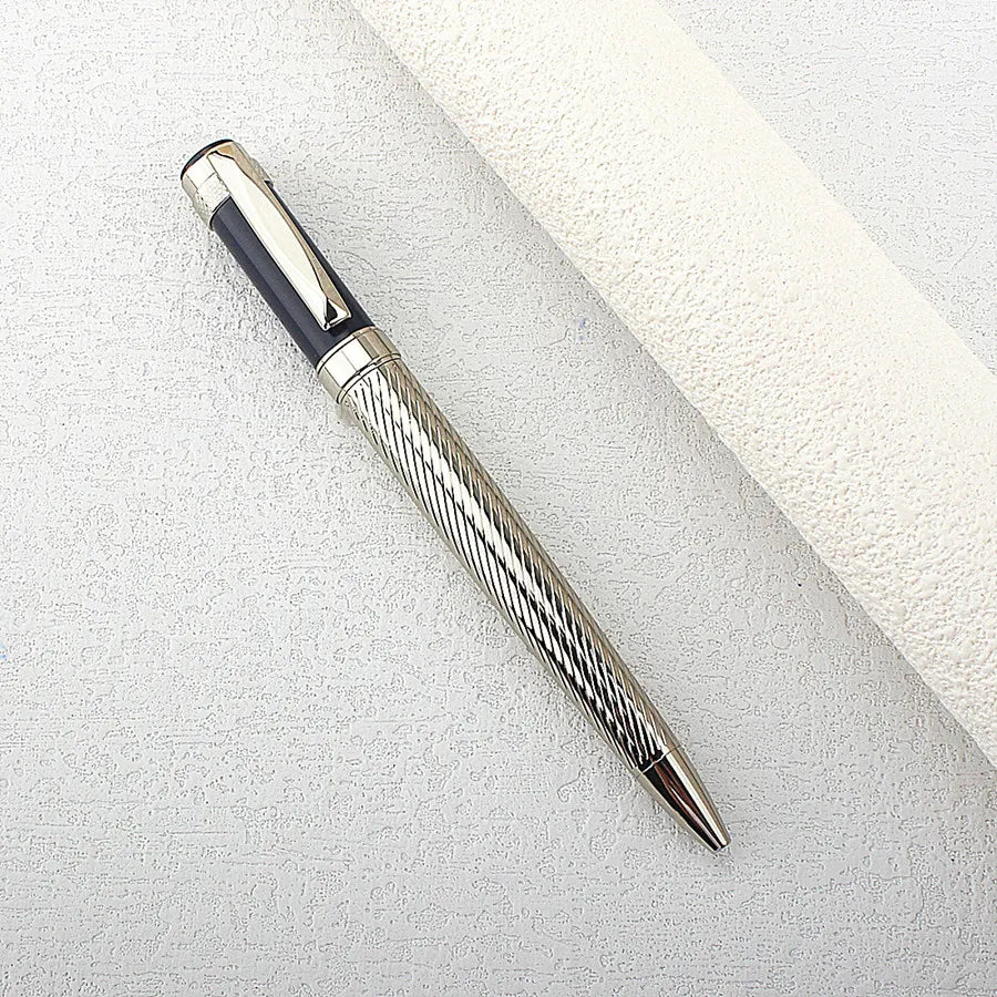 Classic Luxury Ink Ballpoint Pen, Ink Medium Point 0.7mm Smooth Writing Metal Ball Point Pen Signature Pen