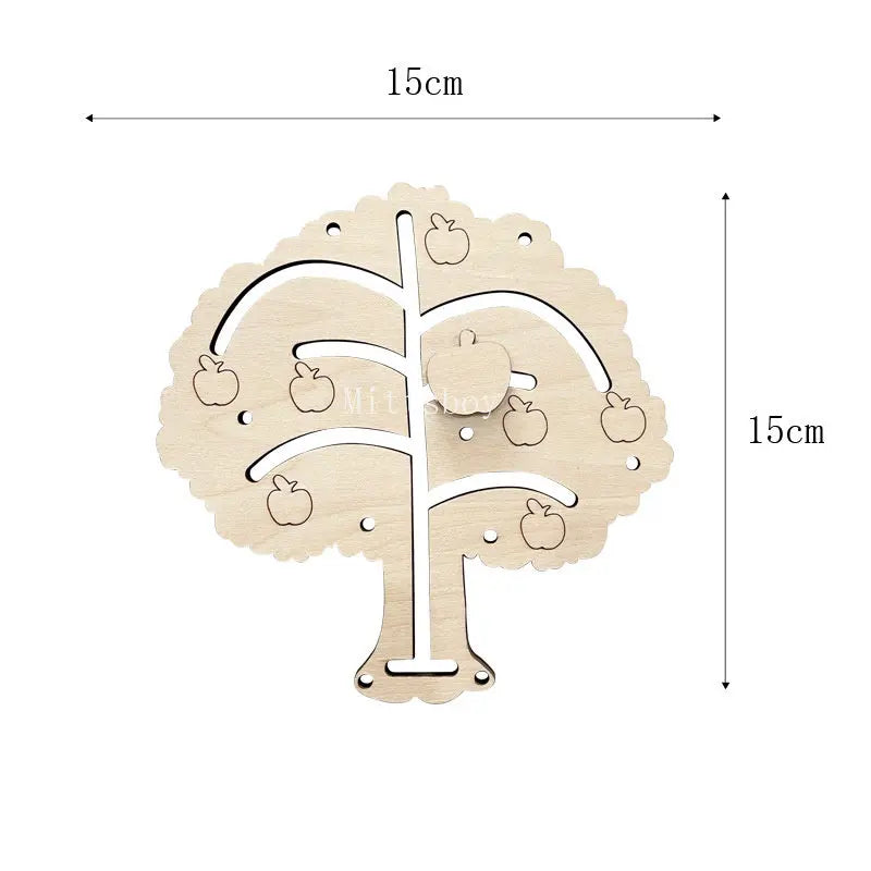 Busy Board Dinosaur Animal DIY Wooden Accessories Early Learning Toys Busy Board Matching Board Handmade Puzzle Educational Toys