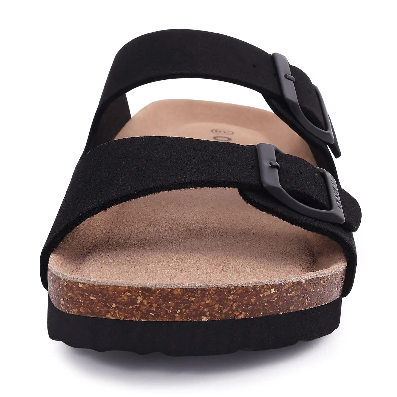 EASYLUX -  Fashion Platform Cork Slippers For Women Men Classic Flats Sandals Summer Unisex Beach Sandals With Adjustable Buckle
