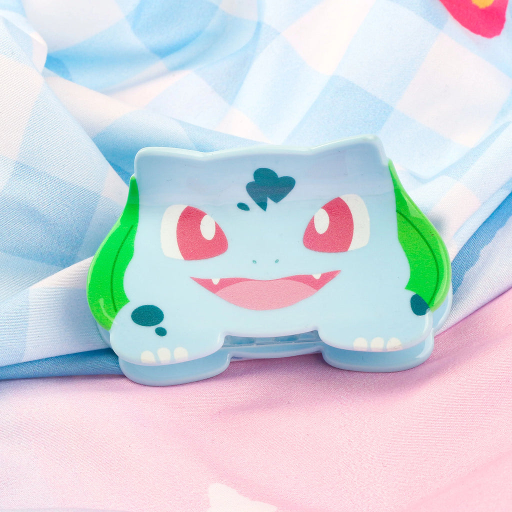 PikaClaw - 1PC/3PCS Pokémon cute Pikachu Bulbasaur hair claw, multi-functional hair accessory hair claw