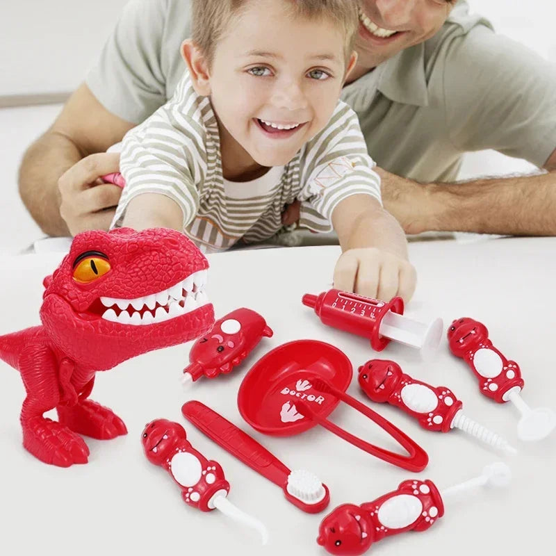 1/10pcs Montessori Educational Toys for Children Early Learning Doctors Role Play Kids Intelligence Brushing Tooth Teaching Aids