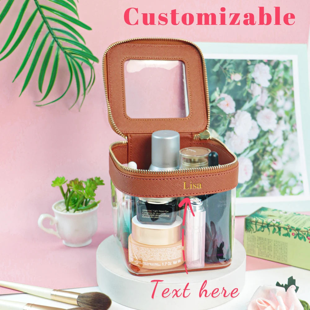 Toiletry - bag, transparent and visual design, large capacity, portable for travel