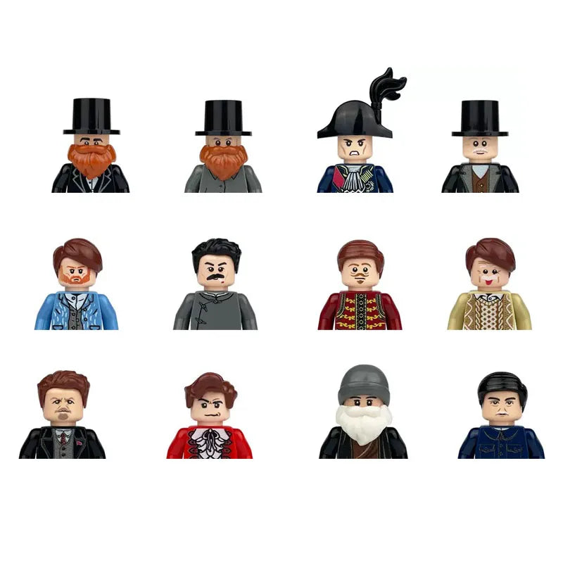 Building block toys, mini figures, character action figures, city people, building block accessory sets, children's gifts