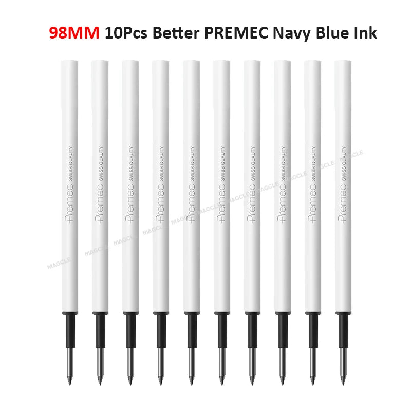 Original Xiaomi Mijia Refills for Xiaomi Sign Pens Replaceable Refills Smooth Switzerland Refill Japan Black Ink For Mi Pens