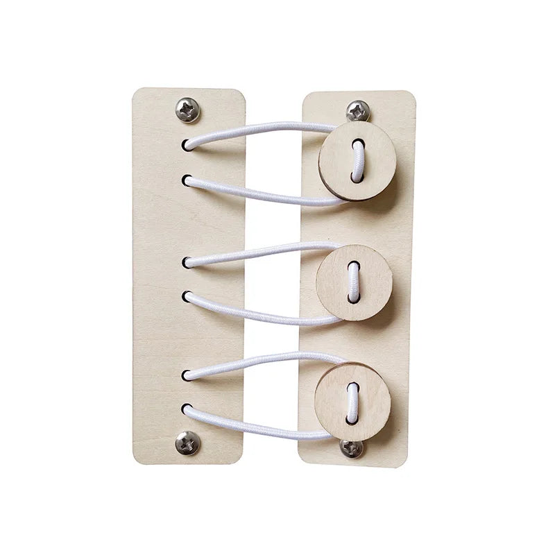 Busy Board DIY Accessories Toys Wooden Busy Board Parts Lamps Doorbell Montessori Toy Educational Games Intellectual Development