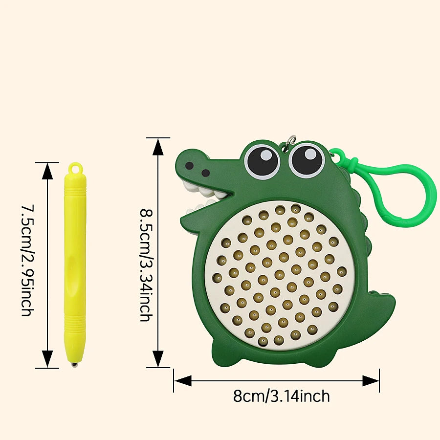 Magnet Ball Drawing Board Kids Magnet Tablet Sketch Pad With Magnetic Stylus Montessori Education Travel Activities Magnet Toy