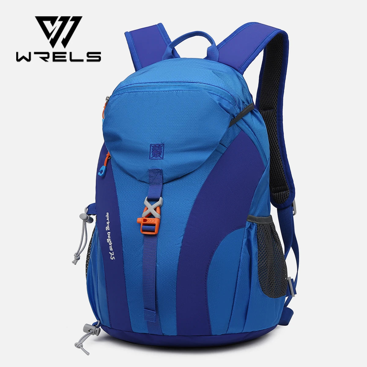WRELS - Outdoor Mountaineering Backpack Large Capacity Sports Backpack Waterproof Folding Schoolbag Ultra-light Cycling Traveling