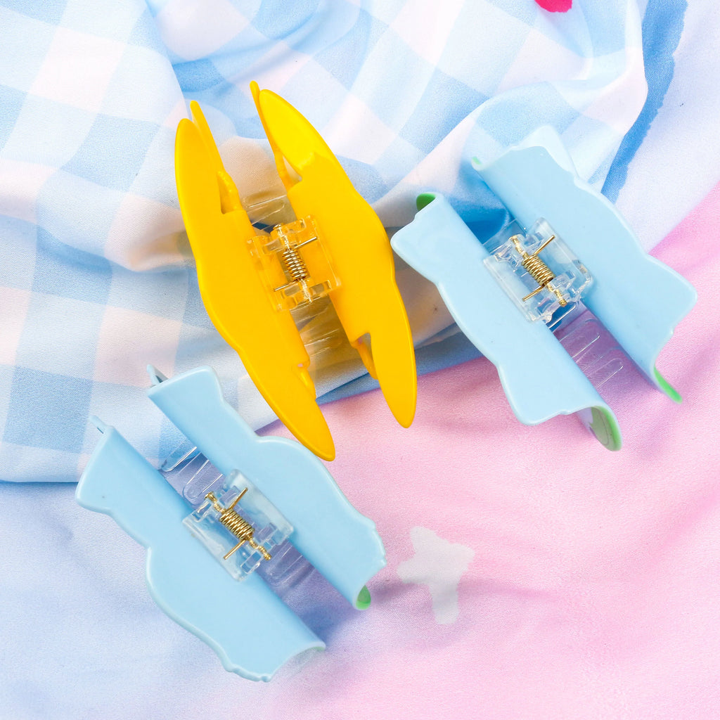 PikaClaw - 1PC/3PCS Pokémon cute Pikachu Bulbasaur hair claw, multi-functional hair accessory hair claw