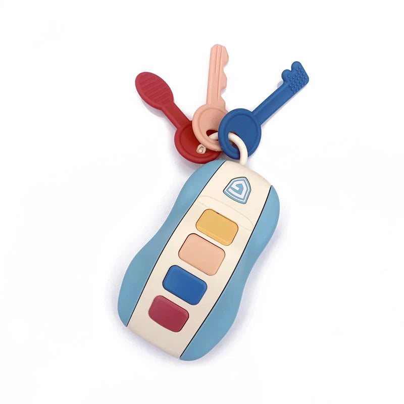 Baby Music TV Remote Control Montessori Early Educational Toys Multi-functional Numbers English Learning Toys Gift for Newborn