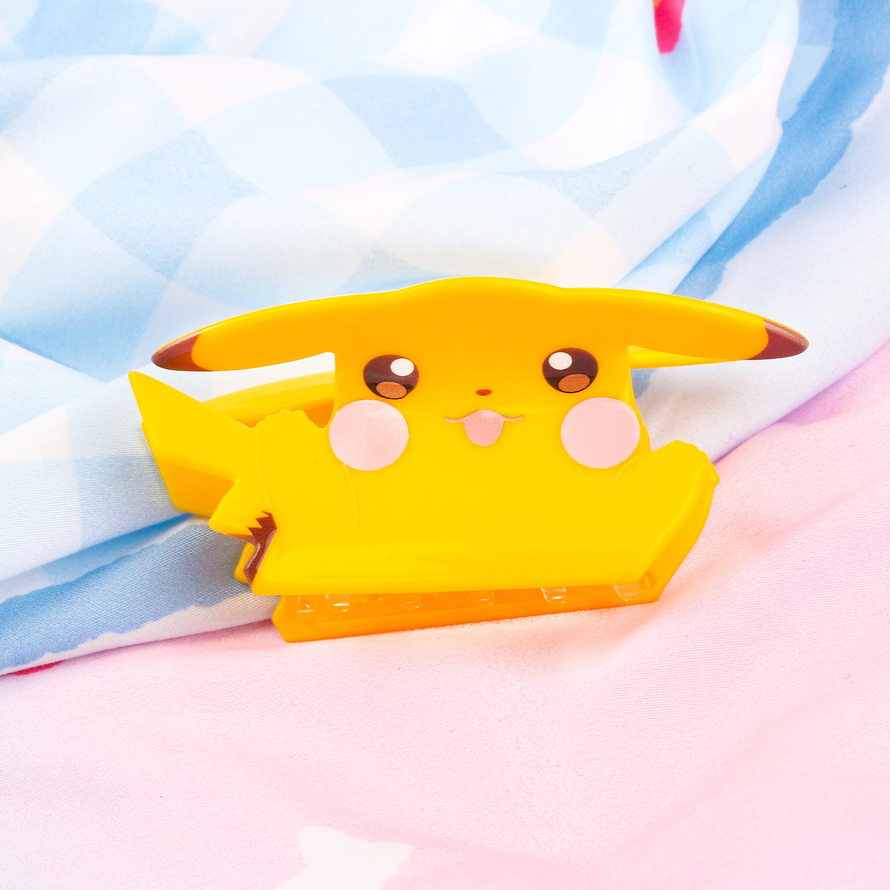 PikaClaw - 1PC/3PCS Pokémon cute Pikachu Bulbasaur hair claw, multi-functional hair accessory hair claw