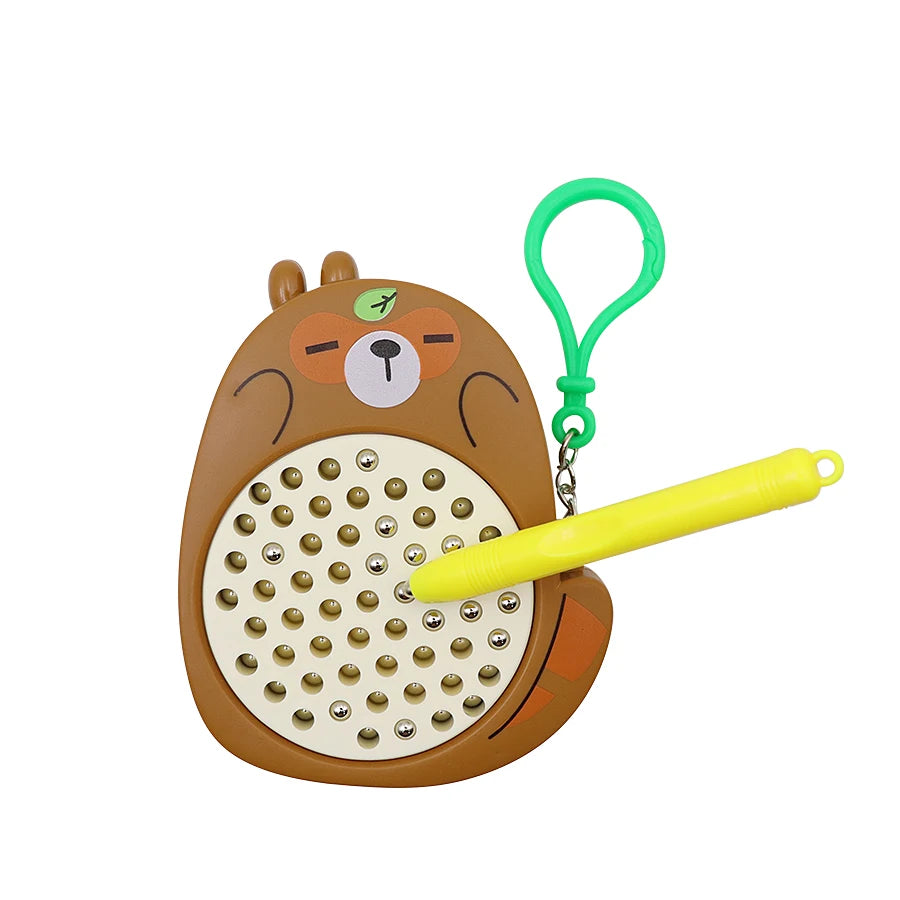 Magnet Ball Drawing Board Kids Magnet Tablet Sketch Pad With Magnetic Stylus Montessori Education Travel Activities Magnet Toy