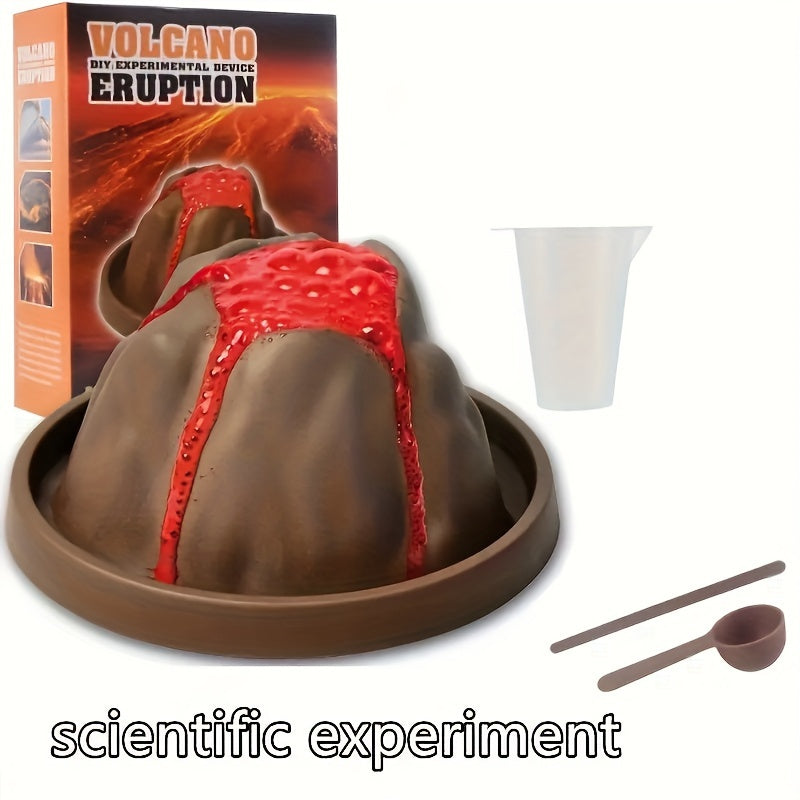 [Volcanic Explosion DIY Set] DIY Science Experiment Set Volcanic Explosion Ejection | Making Science And Education Model Learning Toys Volcano Model | Halloween Christmas Gift, Best for Christmas