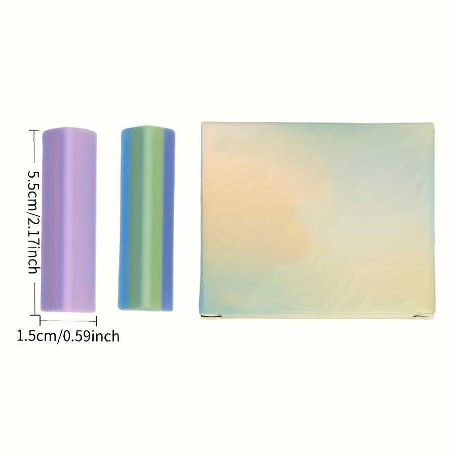 5pcs Multi-Color Triangular Erasers, No-Mark Kneadable Eraser for Writing, Drawing & Sketching – Perfect Office Supplies and Back-to-School Gift, Macaron-Shaped Detailing Tool, High-Quality Art & School Essentials, Mini Era