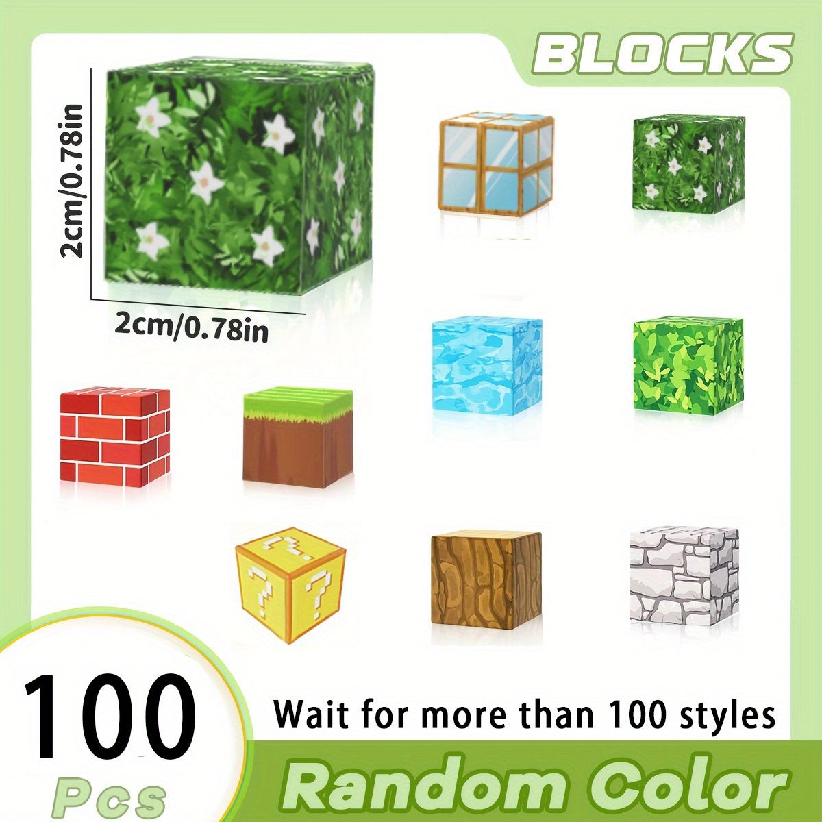 100/50/30pcs Magnetic Building Blocks, a Sensory Featuring Magnet Cubes, Are an Enhanced STEM Present Designed to Help Children Develop Their Cognitive Skills. WinterChristmas stocking stuffers,Christmas stocking stuffers