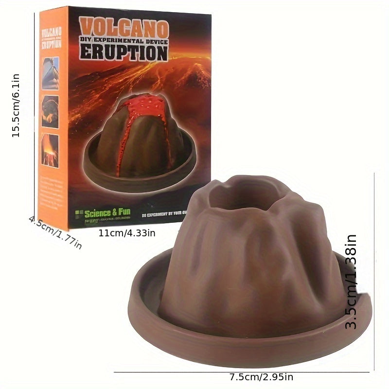[Volcanic Explosion DIY Set] DIY Science Experiment Set Volcanic Explosion Ejection | Making Science And Education Model Learning Toys Volcano Model | Halloween Christmas Gift, Best for Christmas