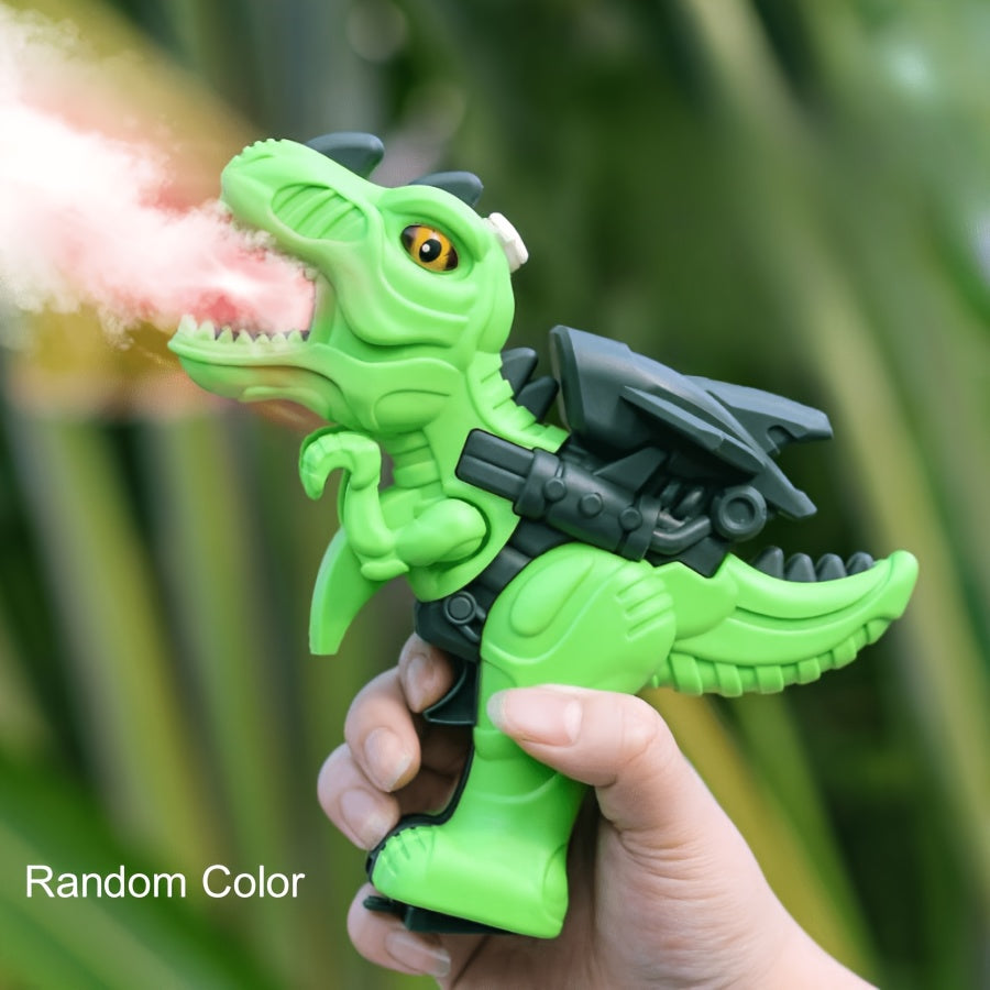 Children's electric handheld dinosaur spray Tyrannosaurus Rex Triceratops mechanical electric dinosaur novel funny toys, Christmas and Halloween gifts for children